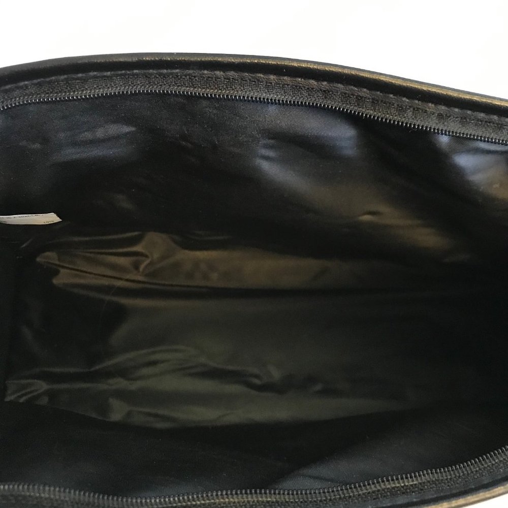 Vintage Gloria Vanderbilt Large Zippered Cosmetic Case Bag - Picture 6 of 8